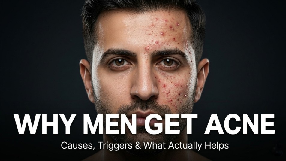 Why Men Get Acne: The Real Reasons Behind Breakouts (And What Actually Helps)