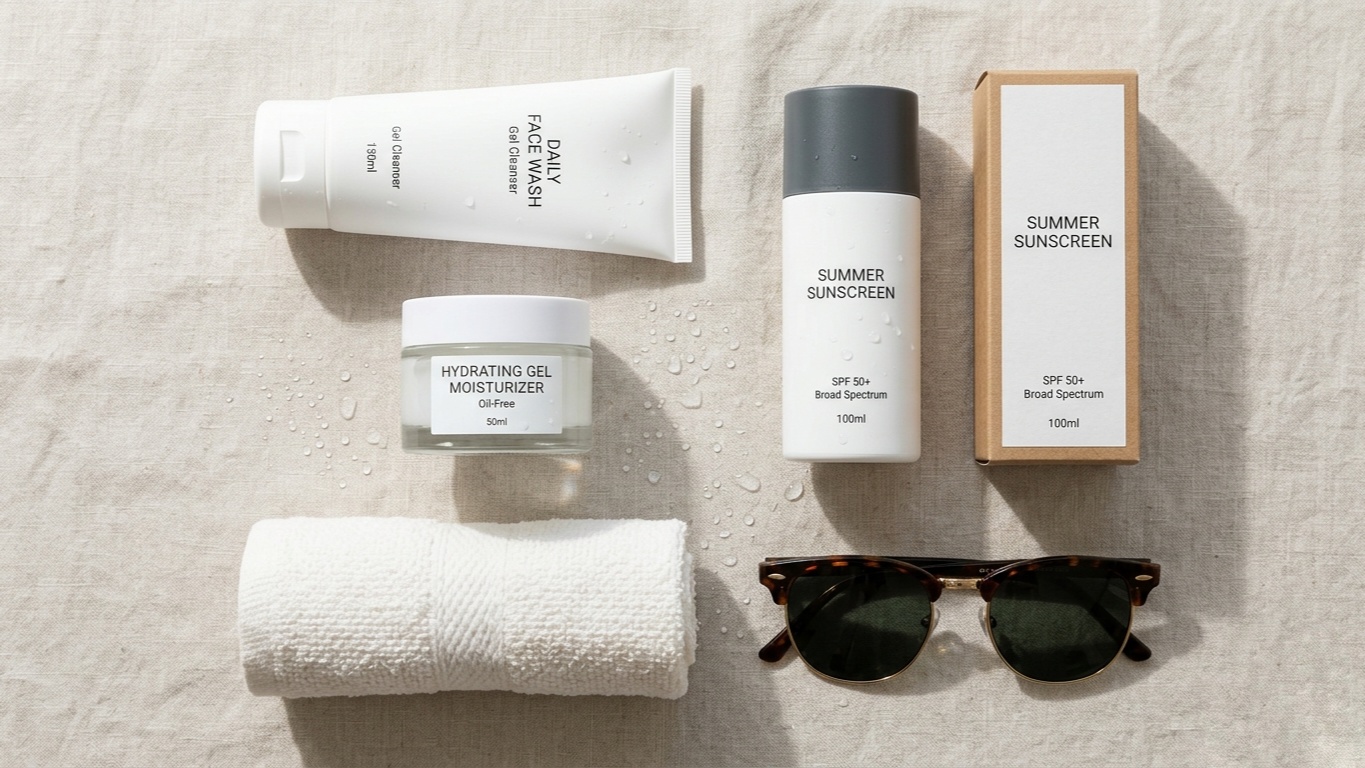 A Simple Summer Skincare Routine for Men