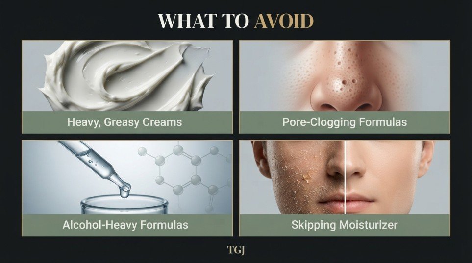 4 things to avoid in a moisturizer for oily skin