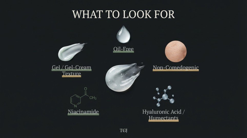 things to look for in a moisturizer for oily skin